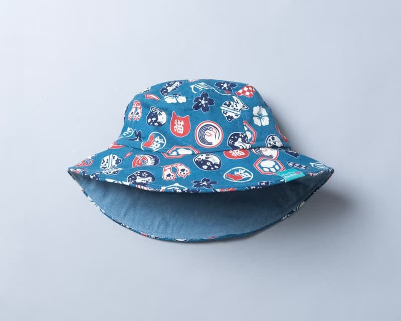 帽圍可調塑型-和風26 漁夫帽 防曬 寶寶 童裝 禮物 帽子露營 登山