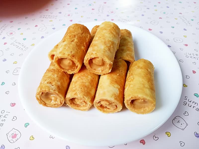 台中伴手禮 熊介巧花生蛋捲禮盒 台中十大伴手禮實心蛋捲滿餡
