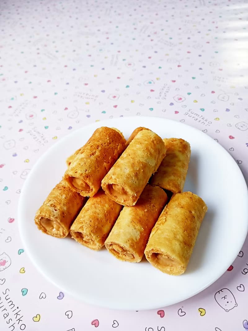 台中伴手禮 熊介巧花生蛋捲禮盒 台中十大伴手禮實心蛋捲滿餡