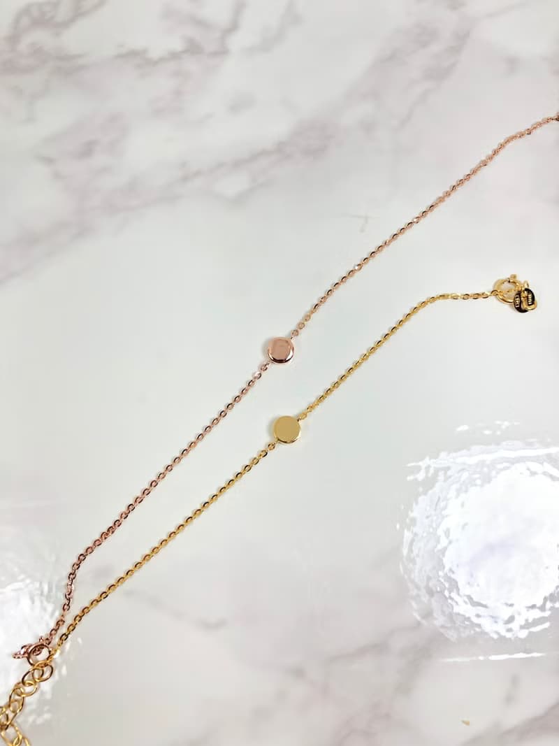 微笑好心情 手工笑臉K金手鍊