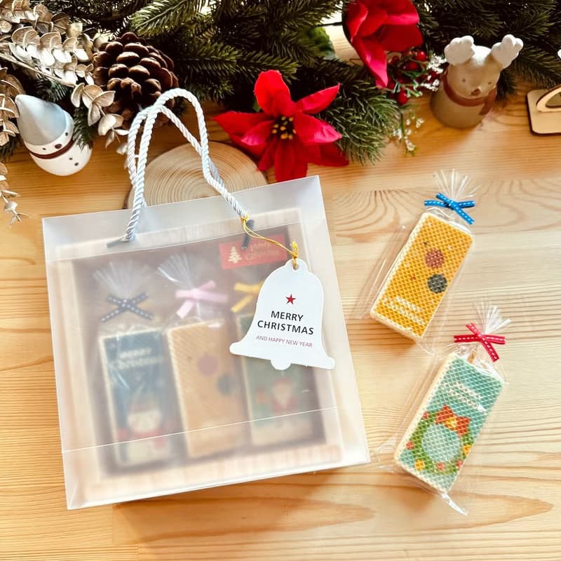 交換禮物 | 聖誕節書籤餅乾禮盒 (6片/盒)