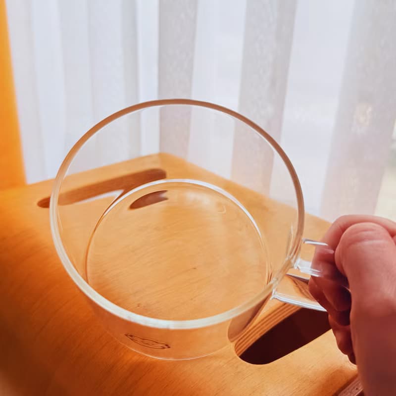 【24H出貨】沙拉碗 玻璃碗 甜點 水果 有把手