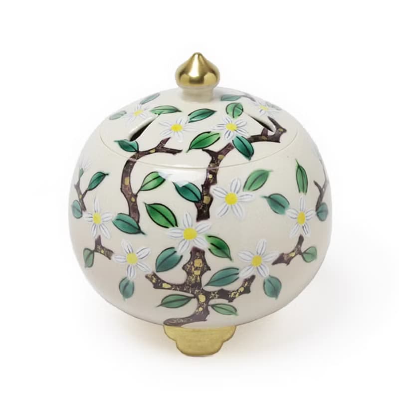 日本【松榮堂】清水燒 Orange Blossoms 橘子樹 香爐