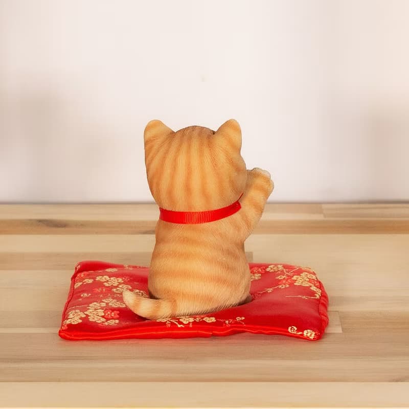 デバリエ 招き猫 猫 置物 商売繁盛 厄除け 病除け 開運 金運アップ 福を招く 玄関 飲食店 開店祝い 誕生日 記念日 クリスマス 新年 雑貨 cb039y