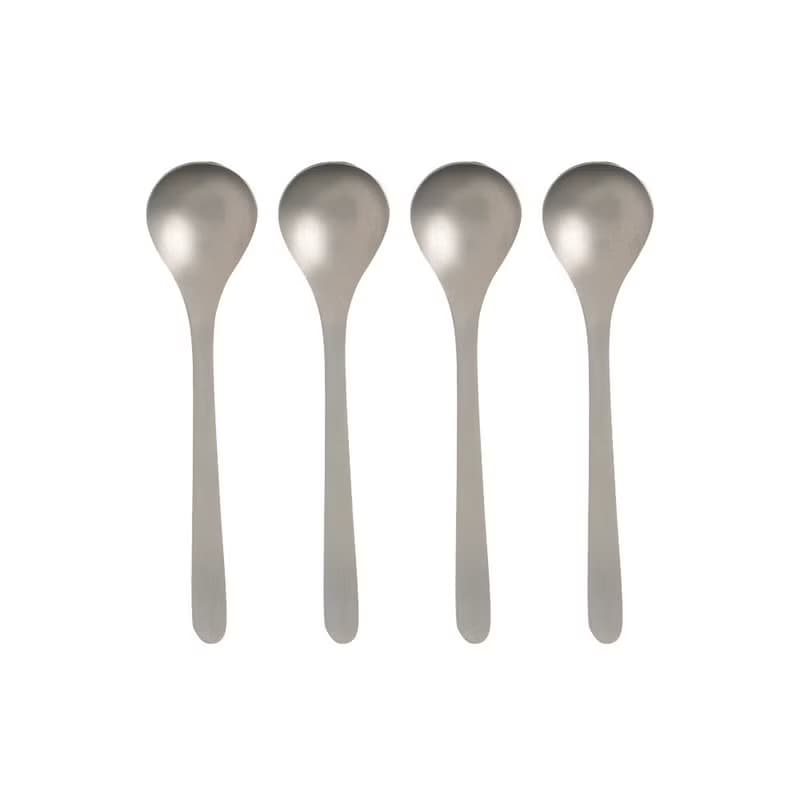 【柳宗理】 1250茶匙L14cm-4入