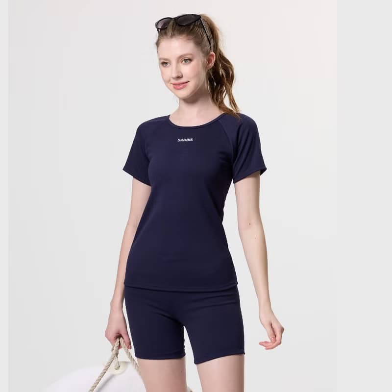 MIT 短袖二件式 泳裝 (SPA 泡湯專用)