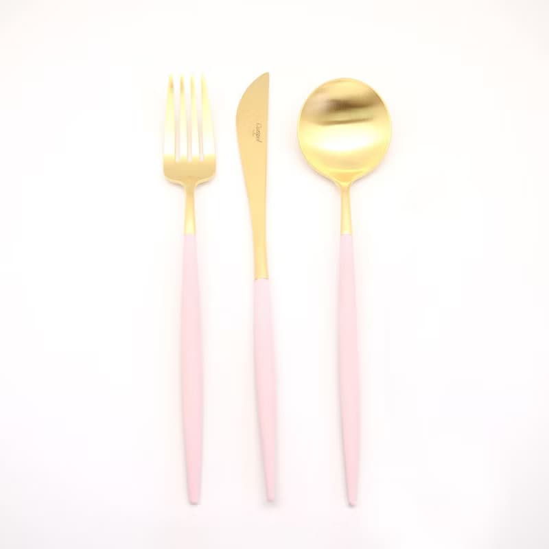 葡萄牙 Cutipol | GOA /  粉紅金 / 主餐三件組