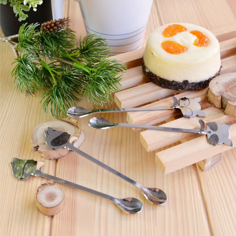 森林系萌君出沒攪拌匙 兔子 (2入)