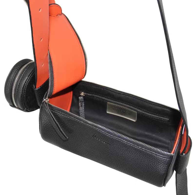 Drum Cylinder multi bag Boy & Girl cross body handbag or shoulder bag