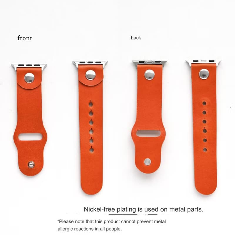 AppleWatch バンド 【 Sジーンズ 】 栃木レザー ギフトボックス入り タンカラー シンプル ニッケルフリー ベルト アップルウォッチ CF08M
