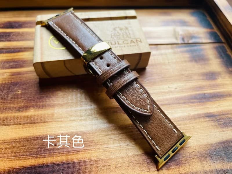 【Apple Watch 20mm 山羊皮 蝴蝶扣錶帶】各版本各尺寸適用 Ultra