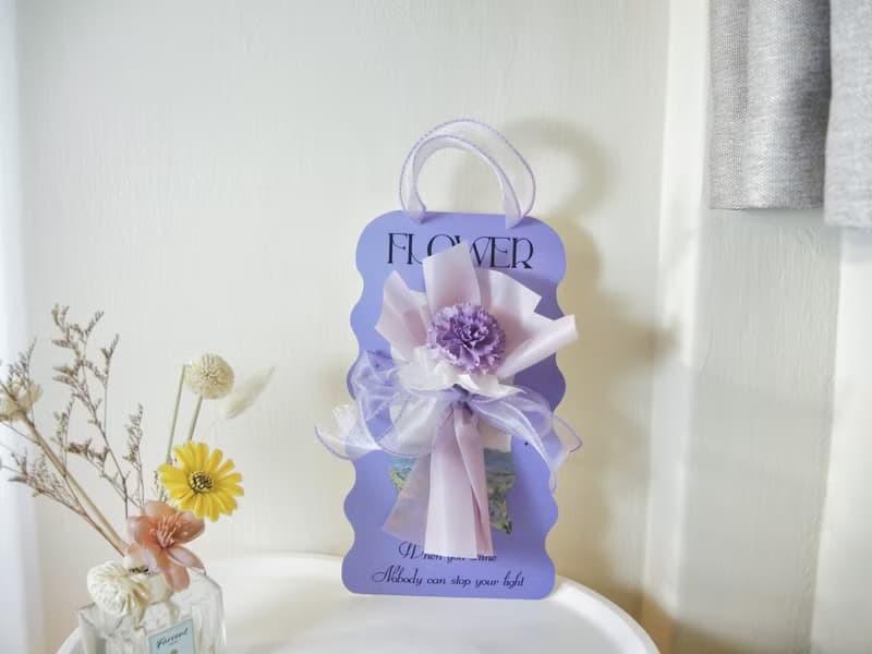 附精油/母親節禮物 康乃馨 擴香花 索拉康乃馨花束