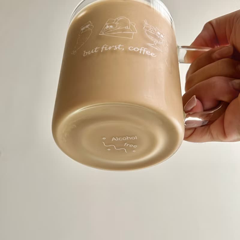【喵星人系列 - 玻璃杯】| 透明玻璃喵喵杯 咖啡杯