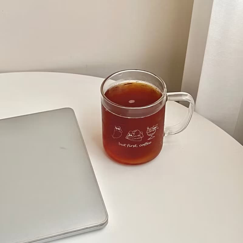 【喵星人系列 - 玻璃杯】| 透明玻璃喵喵杯 咖啡杯