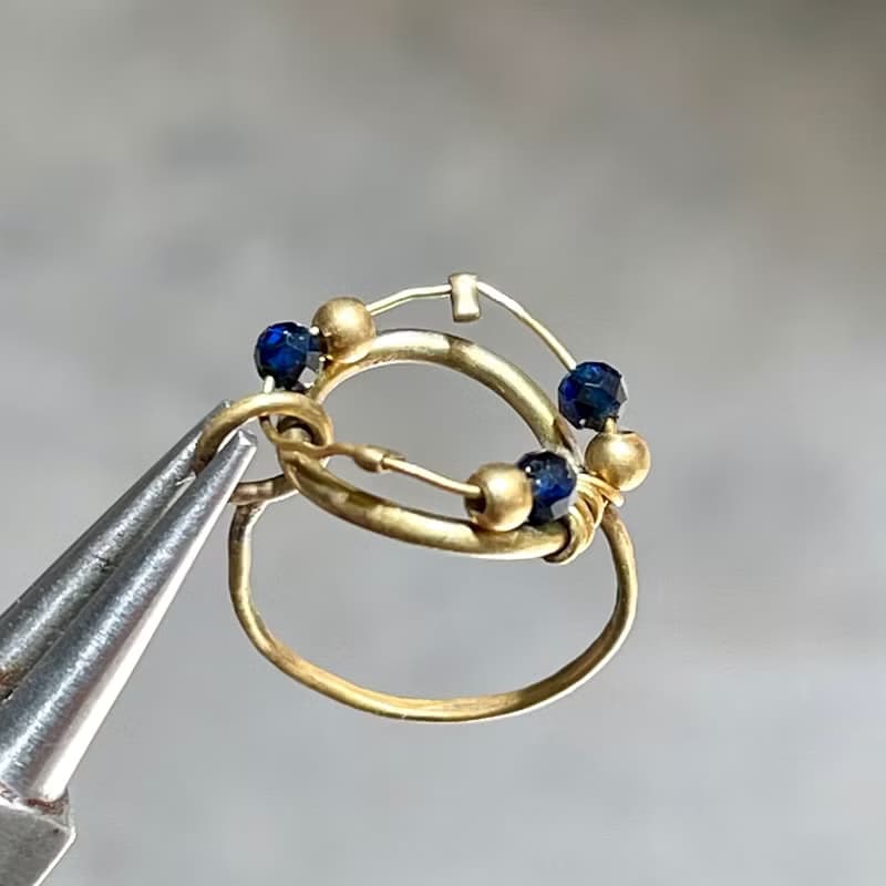 老林雜貨 | 青金石軌道戒指