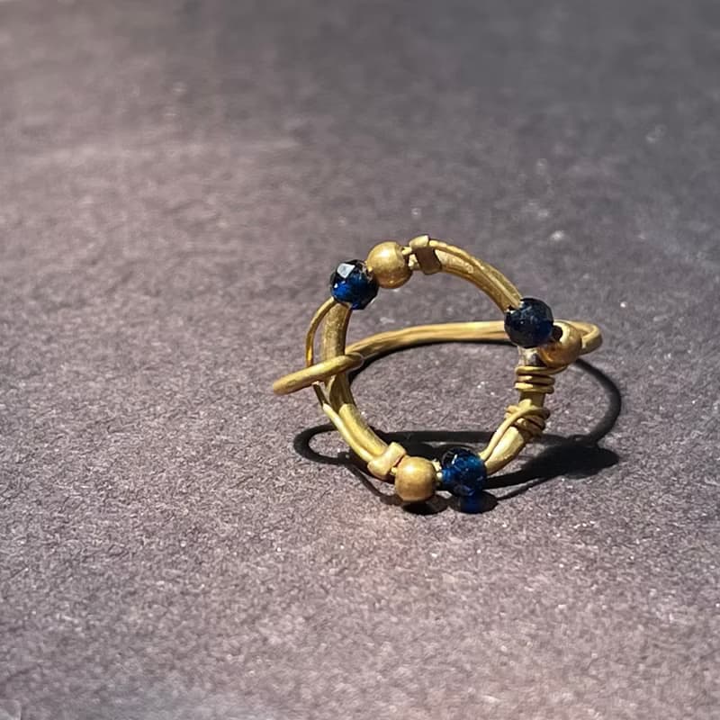 老林雜貨 | 青金石軌道戒指