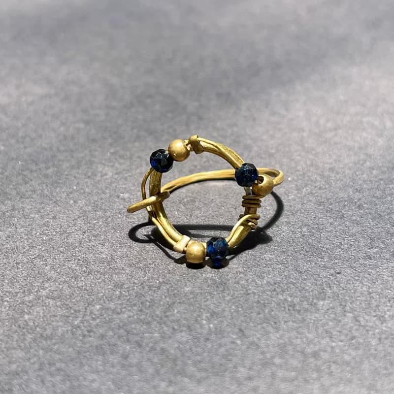 老林雜貨 | 青金石軌道戒指