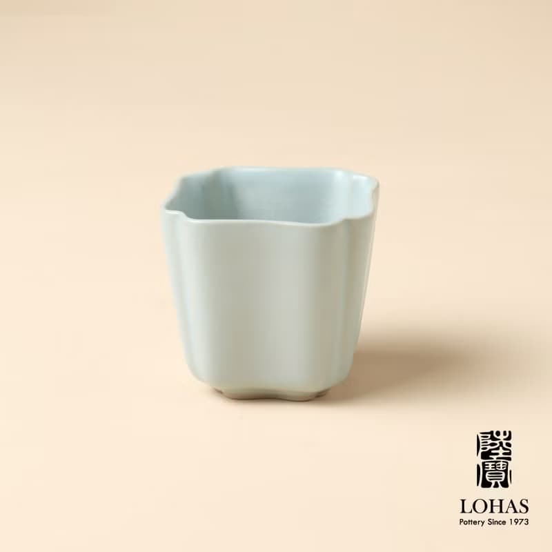 陸寶 汝窯 禪悟 對杯 花杯 方杯 品茗杯 泡茶杯 茶器