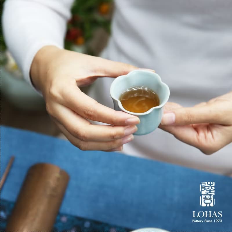 陸寶 汝窯 禪悟 對杯 花杯 方杯 品茗杯 泡茶杯 茶器