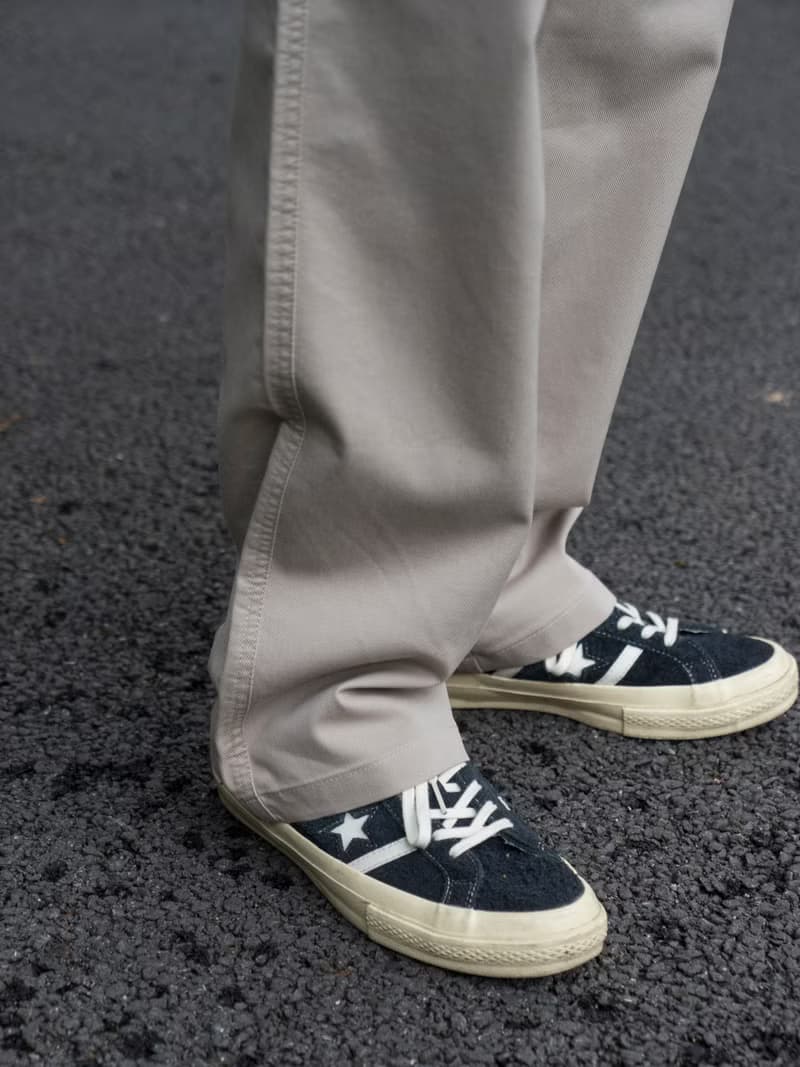 PANTS 日系復古直筒寬鬆休閒褲 淺卡其繫帶設計感通勤工裝長褲