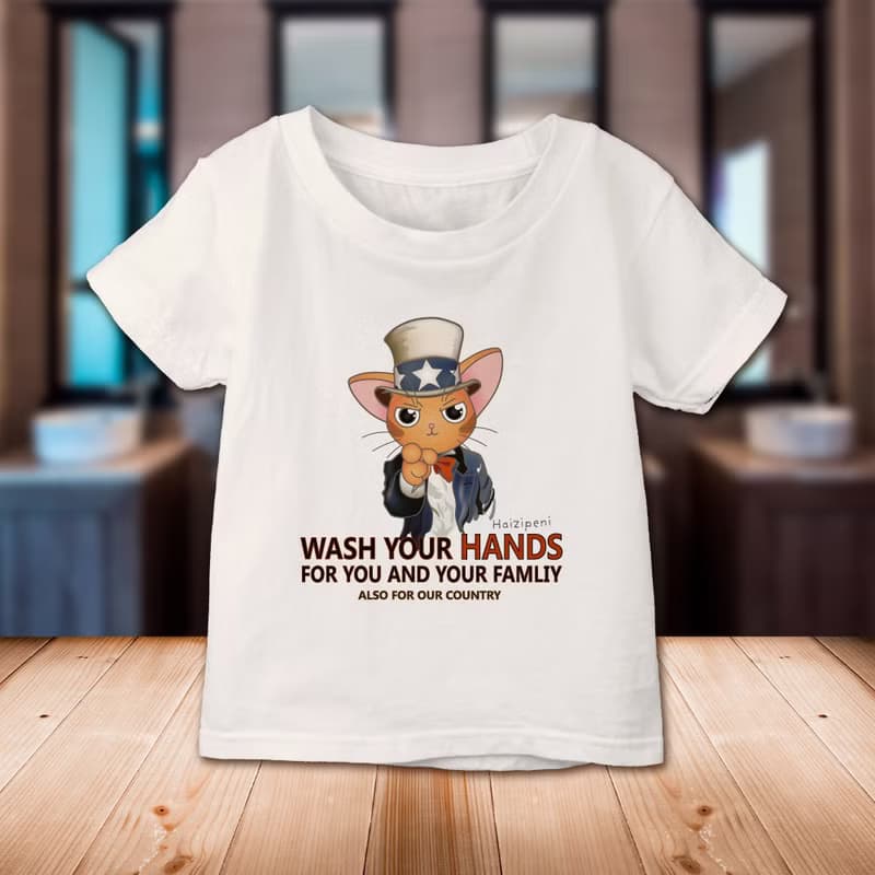 Wash Your Hands T恤-小孩款