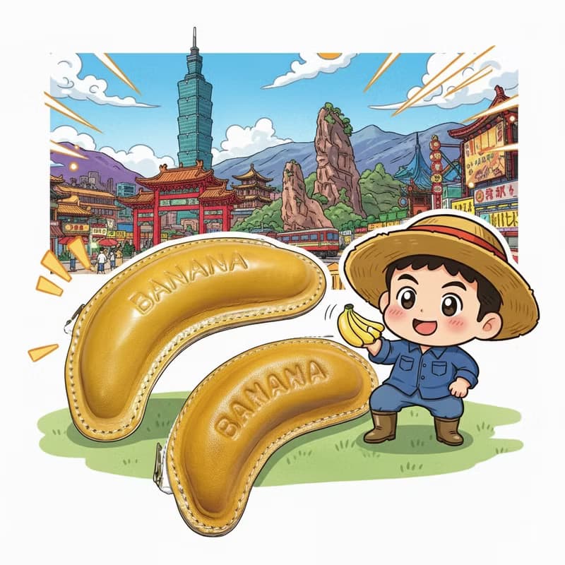 立體香蕉零錢包 / 有大有小喔