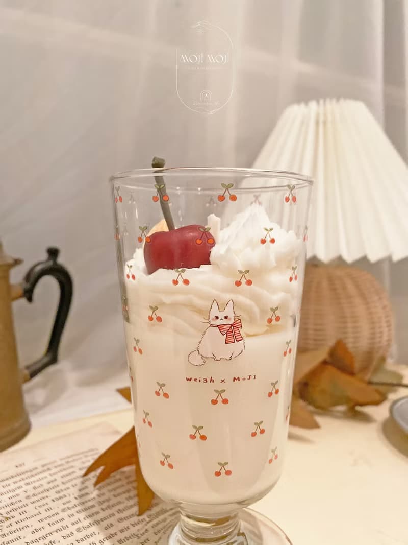 櫻桃雪酪香氛燭杯