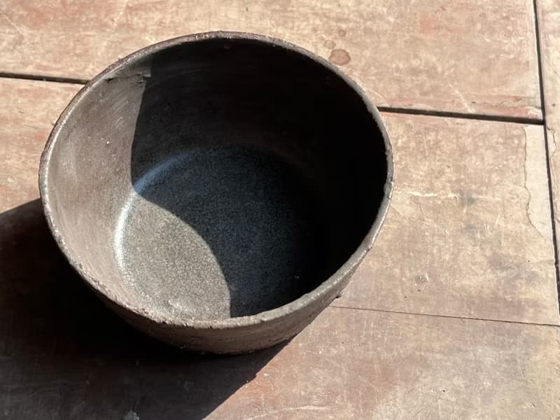 【小陪】沈穩質感紋路碗  - 生活食器 杯  陶器 盆器 碗 高台 甜
