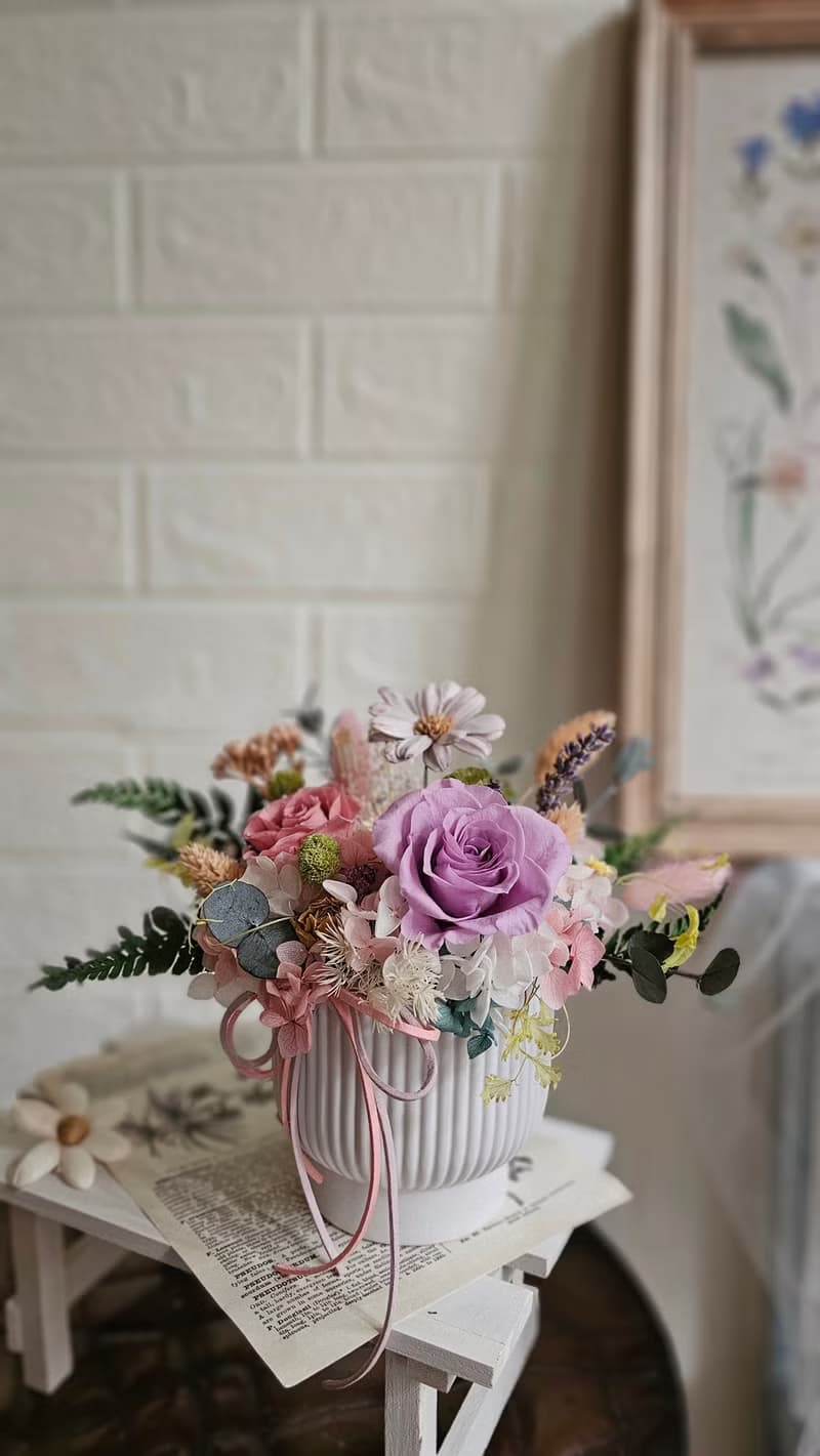 永生桌花 盆花 新居 升遷 生日 開幕桌花 母親節 婚禮 退休 畢業