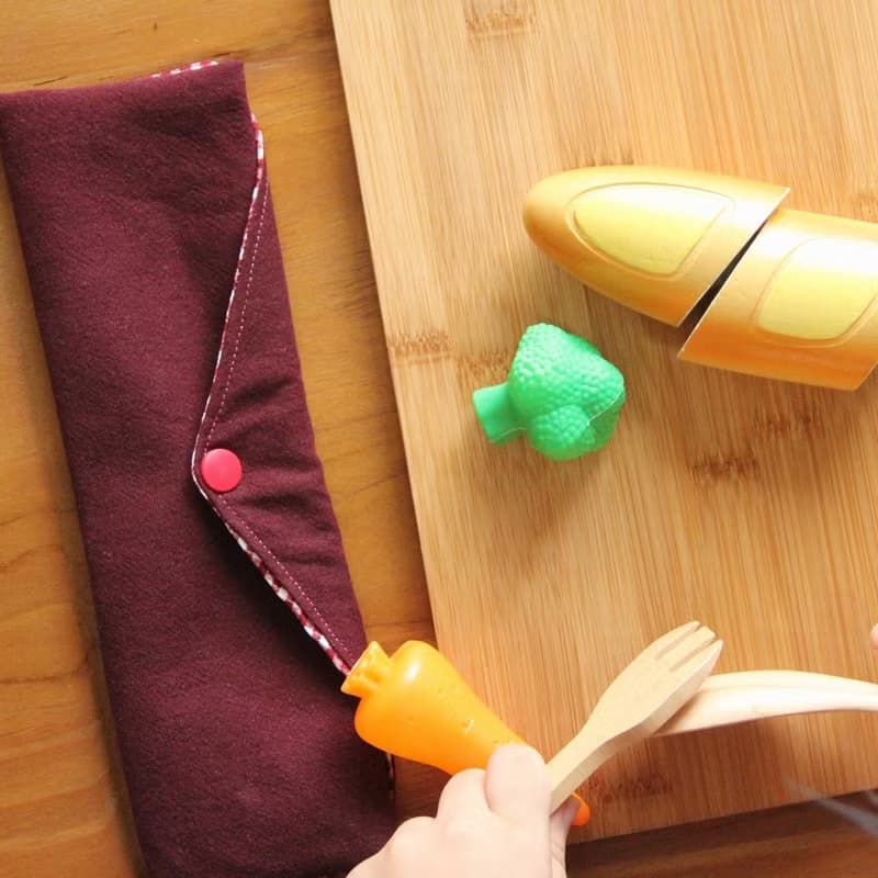 男朋友女朋友環保筷袋 ~ 收納包.環保筷袋.手作餐袋.自我風格