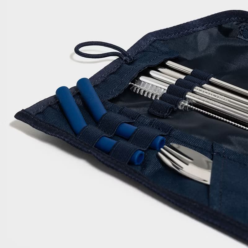 United by Blue 防潑水餐具收納包組 Utensil Kit 132-海軍藍
