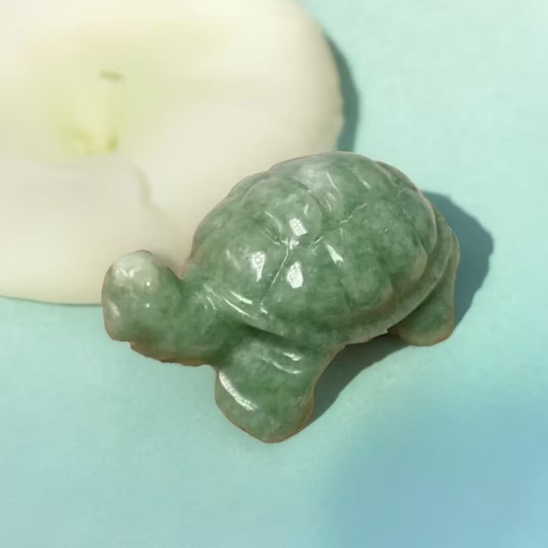 滿綠翡翠烏龜 | 天然緬甸玉A貨翡翠 | 送禮