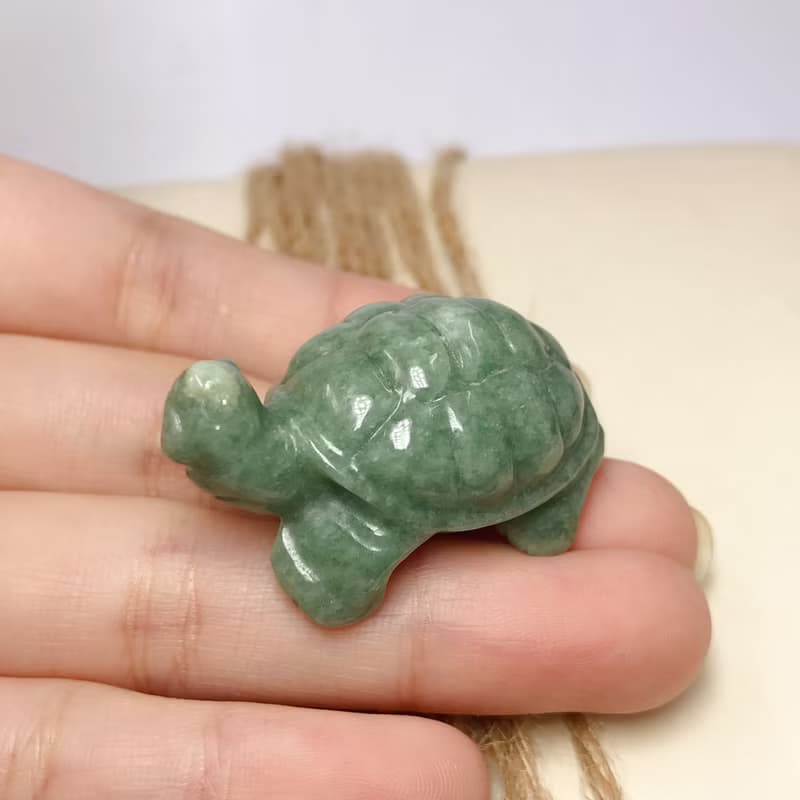 滿綠翡翠烏龜 | 天然緬甸玉A貨翡翠 | 送禮