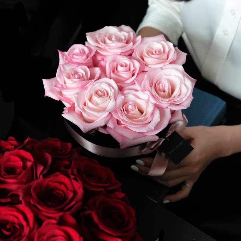 情人節限定 | Be my Valentine 厄瓜多皇家粉玫鮮花禮盒 | 鮮花