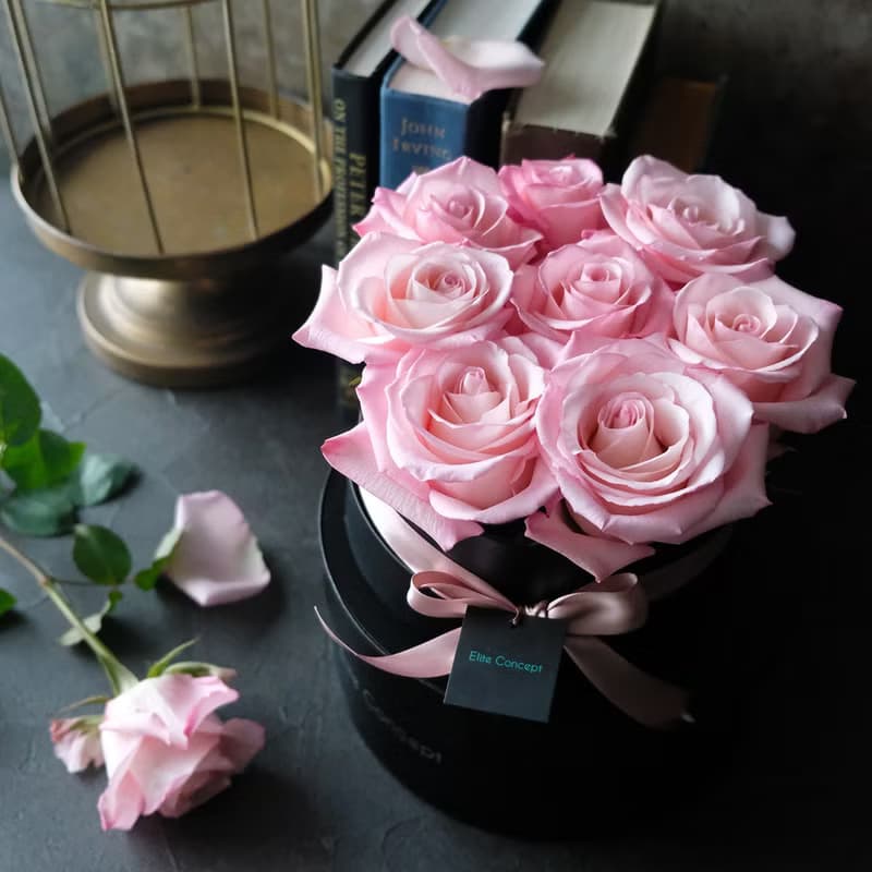 情人節限定 | Be my Valentine 厄瓜多皇家粉玫鮮花禮盒 | 鮮花