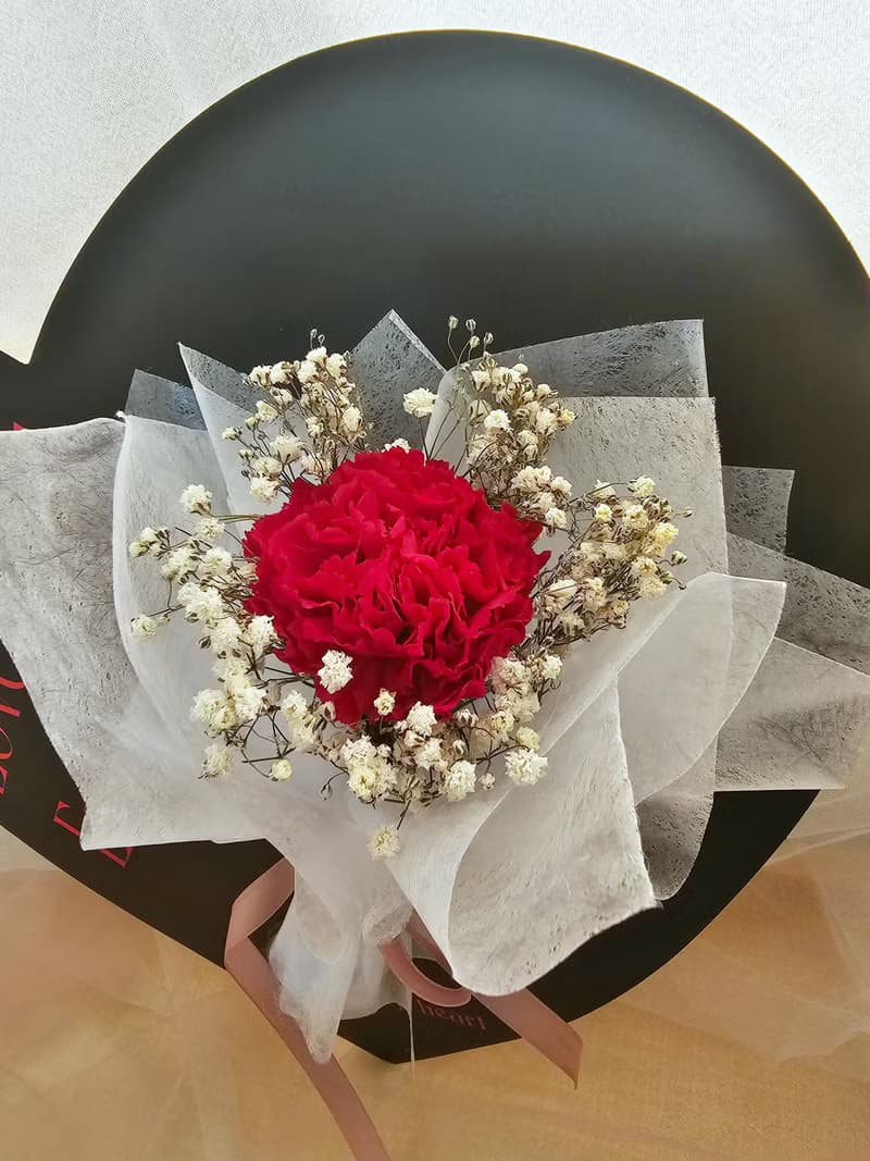 畢業禮•小花束愛心手提板