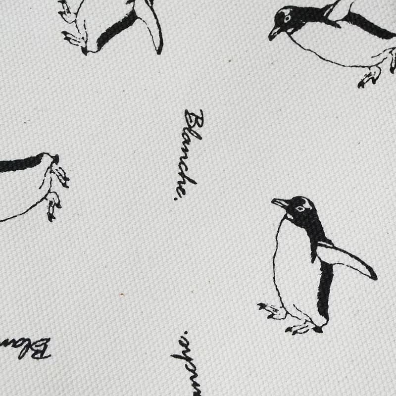 Blanche. Clutch Pouch Purse Wallet Cosmetics Coin Small Penguin Made In Japan