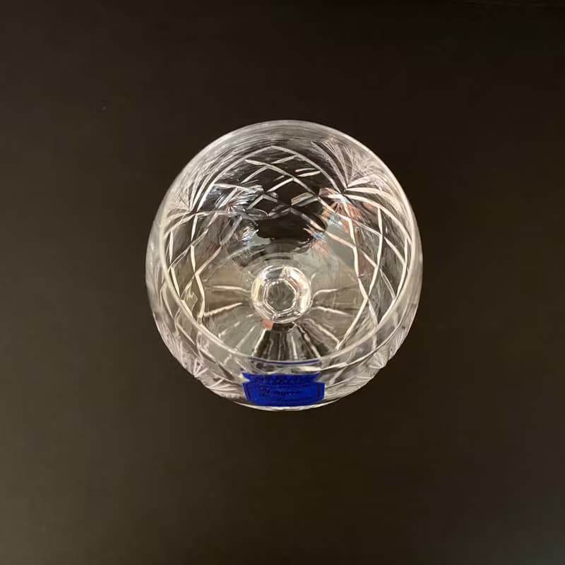 法國 MARQUISE DE JEGONRAS 帶塞水晶酒杯和玻璃水瓶 |  1980