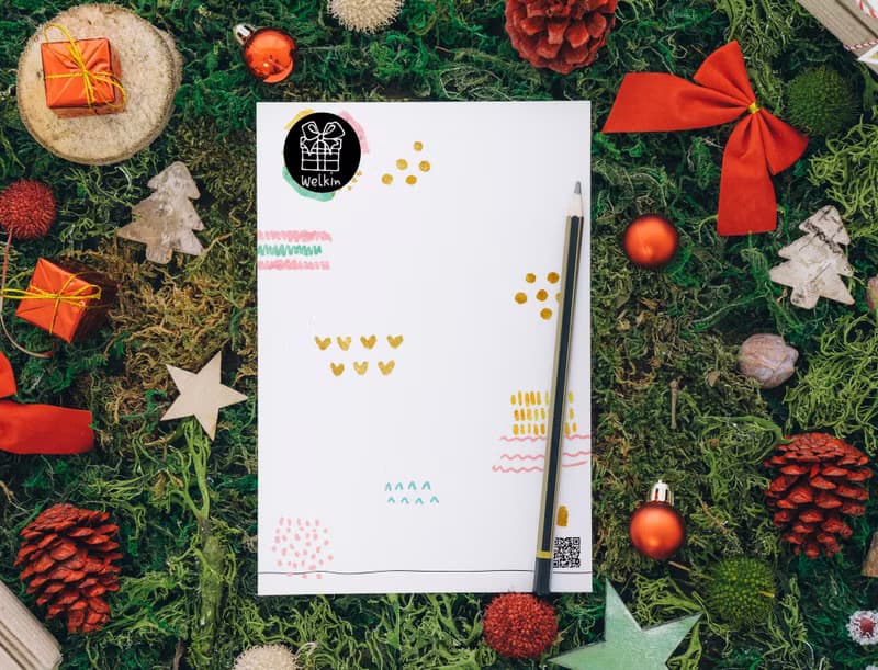 招財貓咪 新年快樂【CM17157】洛可可草莓手創明信片龍年賀卡