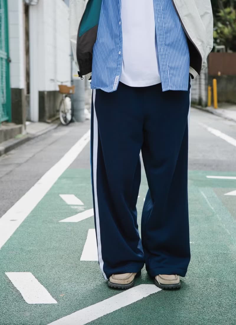 追風少年 復古撞色運動衛褲