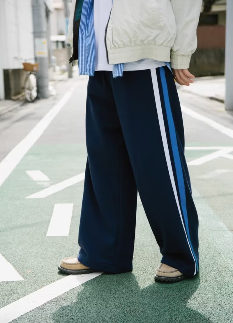 追風少年 復古撞色運動衛褲