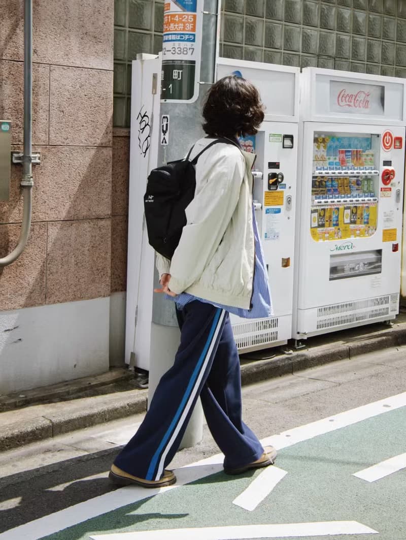追風少年 復古撞色運動衛褲
