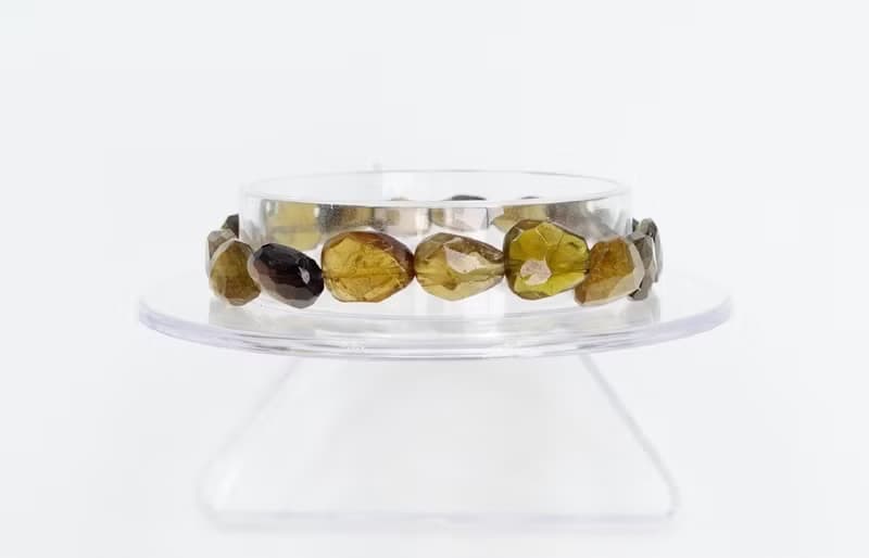 寶麗金珠寶-天然黃綠碧璽手鍊