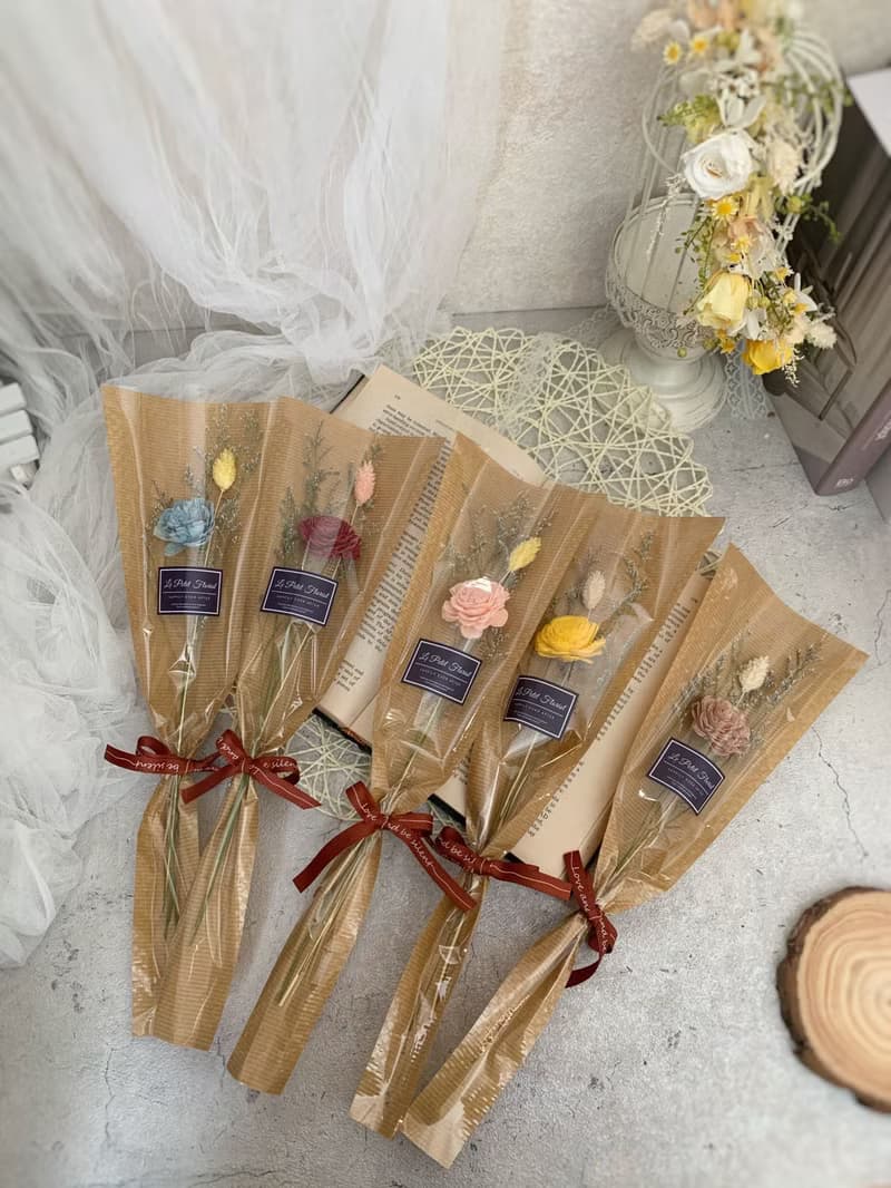 索拉花束 / 乾燥花束 / 小花束 / 婚禮小物