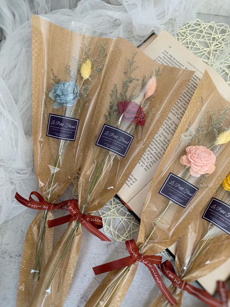 索拉花束 / 乾燥花束 / 小花束 / 婚禮小物