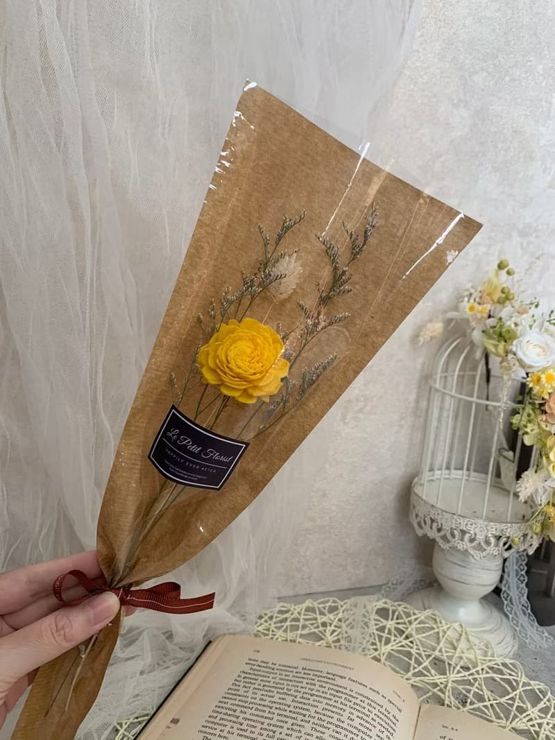 索拉花束 / 乾燥花束 / 小花束 / 婚禮小物