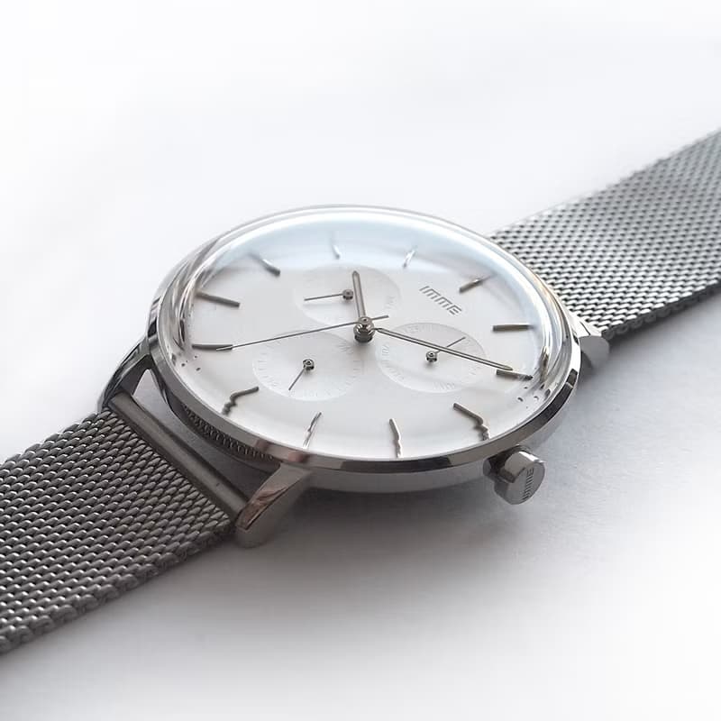 簡約設計手錶 5104 | 不鏽鋼網帶