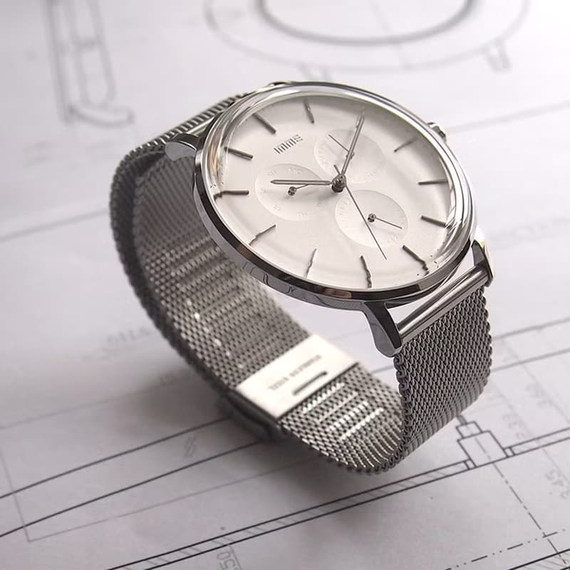 簡約設計手錶 5104 | 不鏽鋼網帶