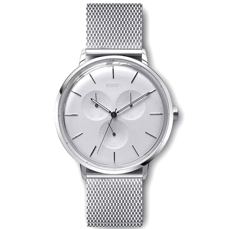 簡約設計手錶 5104 | 不鏽鋼網帶