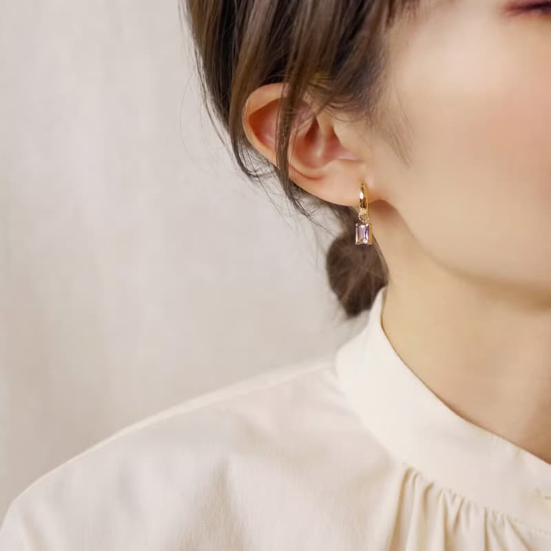 【Palette】 10K 黃金紫黃晶墜飾